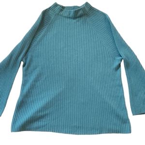 Vintage White Stag 100% Aceulic Blue Long Sleeve